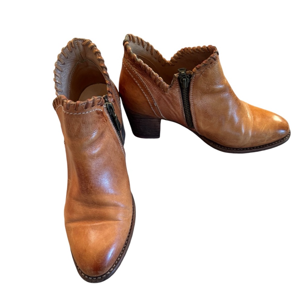 Bed Stu Leather Ankle Boots